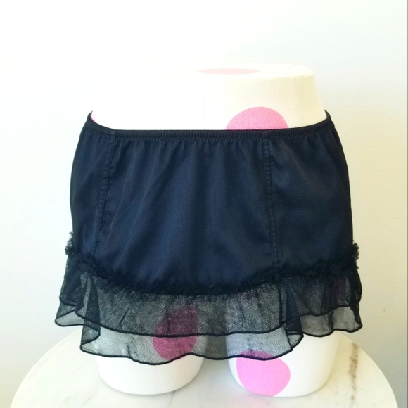 Victoria's Secret Vintage Sexy Little Things Lingerie Tutu Skirt NWT Ruffles Bow - Picture 3 of 12